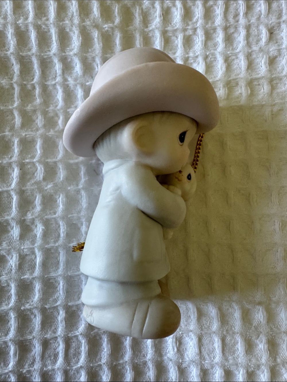 Precious Moments Love Rescued Me Ornament w Box Tag 1986 Enesco - Picture 6 of 10